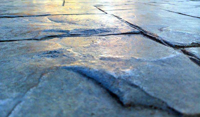 Stamped Concrete Construction detail